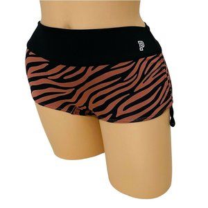 Victoria's Secret PINK EXTRA‎ SMALL Graphic Gym to Swim Shortie Shorts NEW